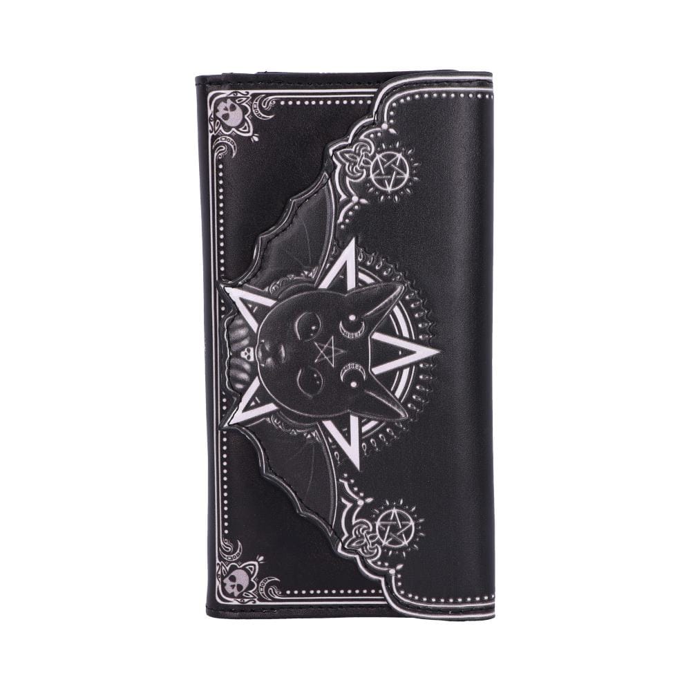NEMESIS NOW MALPUSS EMBOSSED PURSE 18.5CM 801269145231