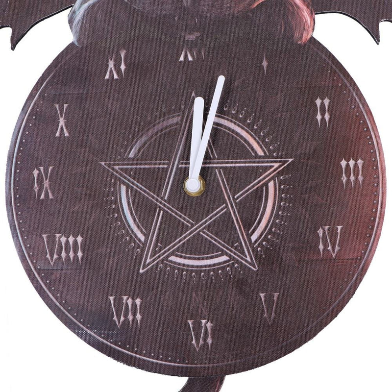 NEMESIS NOW MALPUSS TICKIN CLOCK MDF WALL CLOCK 801269156282