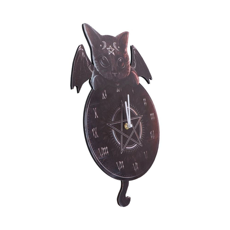 NEMESIS NOW MALPUSS TICKIN CLOCK MDF WALL CLOCK 801269156282