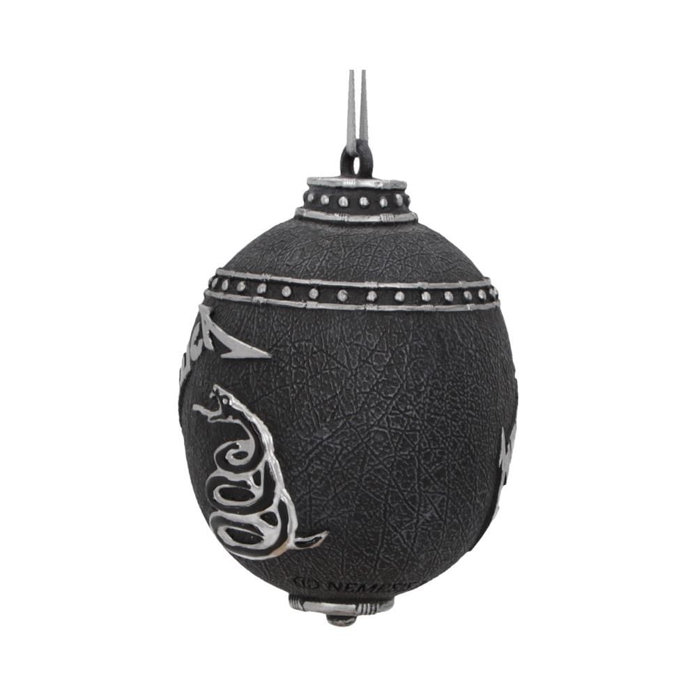 NEMESIS NOW METALLICA - BLACK ALBUM HANGING ORNAMENT 10CM 801269144111