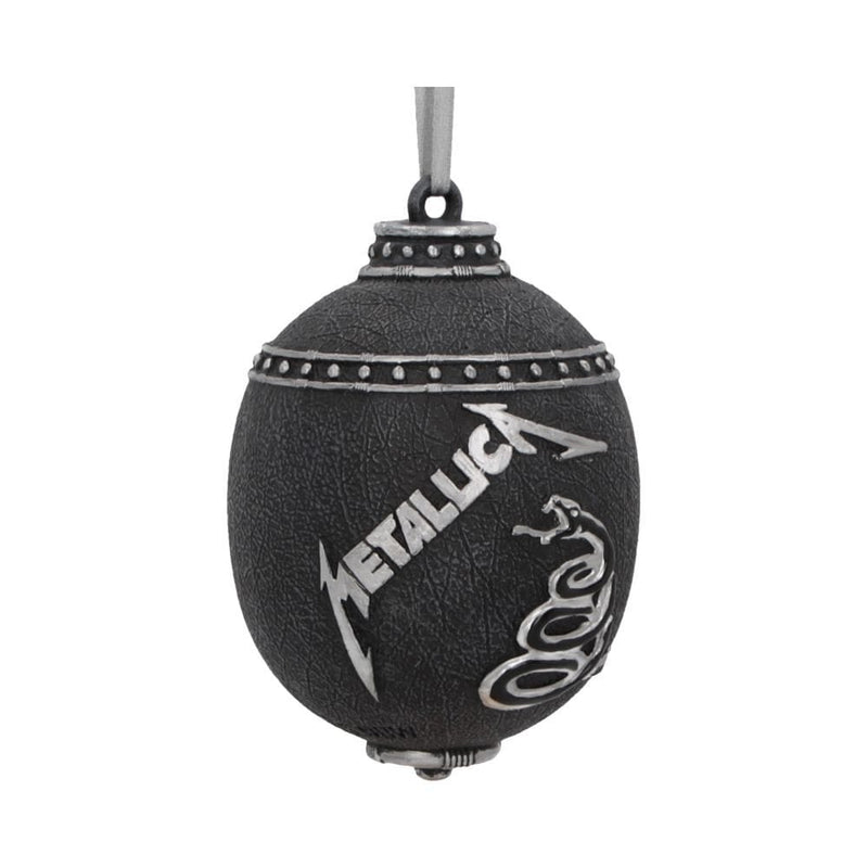 NEMESIS NOW METALLICA - BLACK ALBUM HANGING ORNAMENT 10CM 801269144111