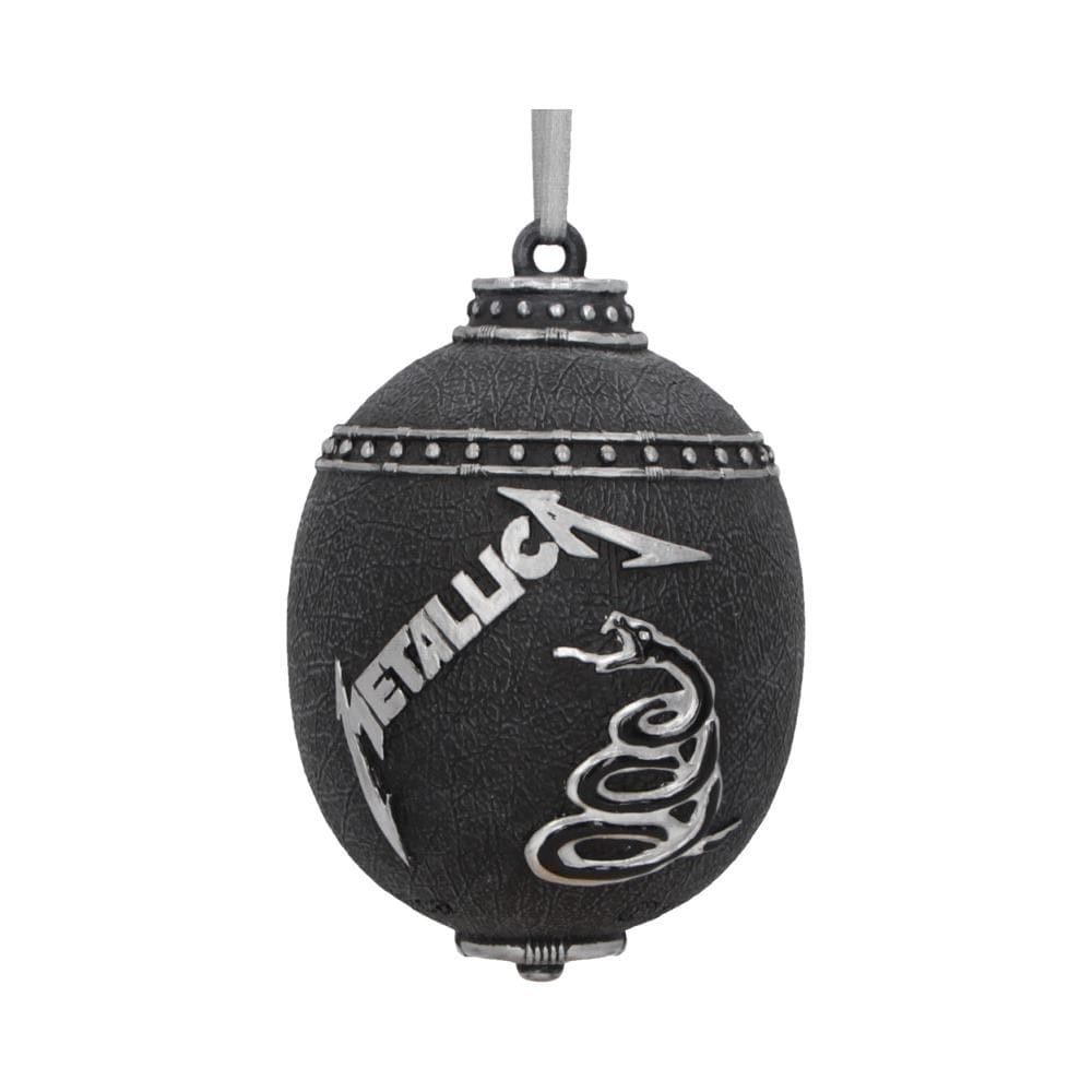 NEMESIS NOW METALLICA - BLACK ALBUM HANGING ORNAMENT 10CM 801269144111