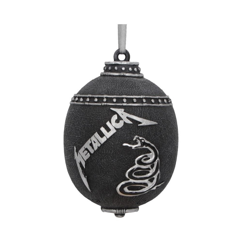 NEMESIS NOW METALLICA - BLACK ALBUM HANGING ORNAMENT 10CM 801269144111