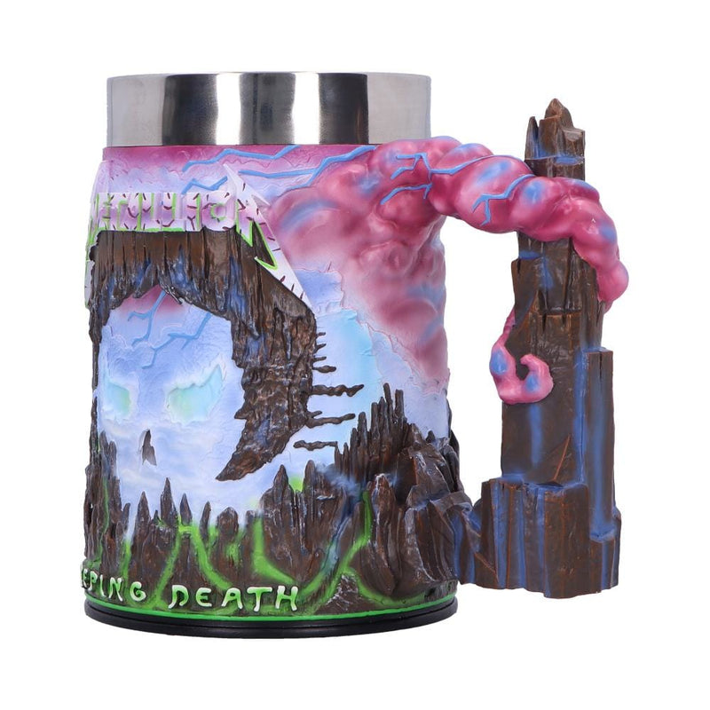 NEMESIS NOW METALLICA CREEPING DEATH TANKARD 15.5CM 801269156428