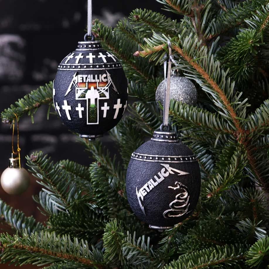 NEMESIS NOW METALLICA -MASTER OF PUPPETS HANGING ORNAMENT 10CM 801269144128