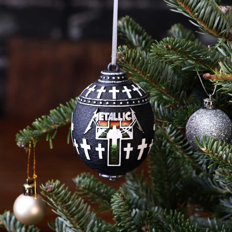 NEMESIS NOW METALLICA -MASTER OF PUPPETS HANGING ORNAMENT 10CM 801269144128