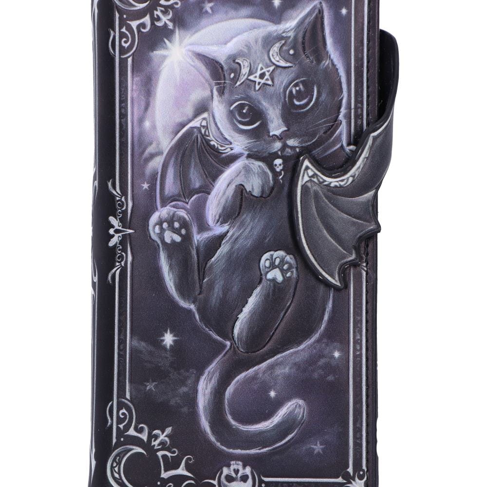 NEMESIS NOW MOON OF MALPUSS EMBOSSED PURSE 18.5CM 801269159443