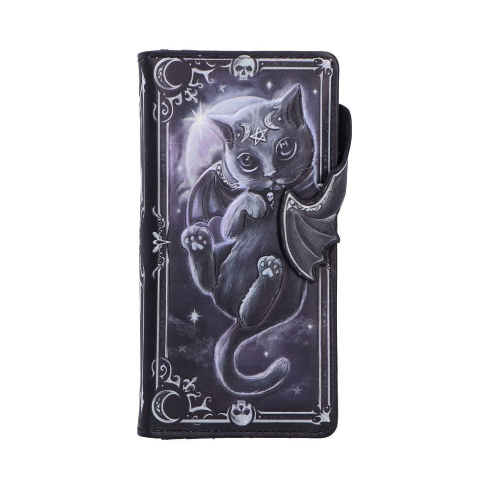 NEMESIS NOW MOON OF MALPUSS EMBOSSED PURSE 18.5CM 801269159443