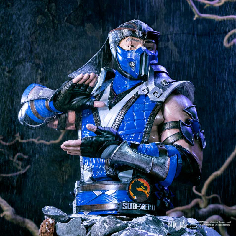 NEMESIS NOW MORTAL KOMBAT SUB-ZERO BUST 29CM 801269148621