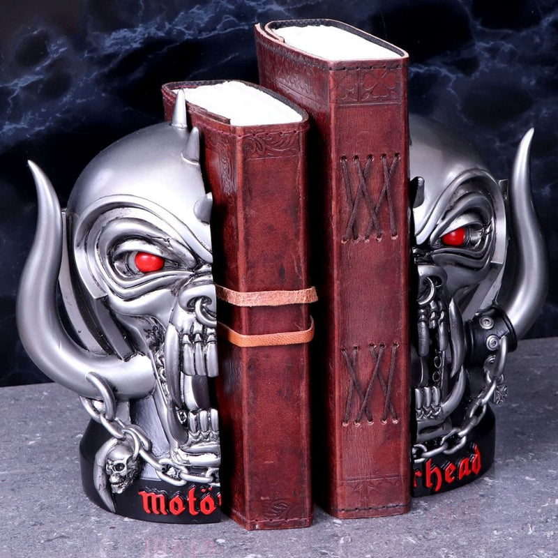 NEMESIS NOW MOTORHEAD WARPIG BOOKENDS 18 CM 801269141080