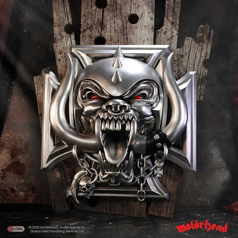 NEMESIS NOW MOTORHEAD WARPIG WALL PLAQUE 30CM 801269152925