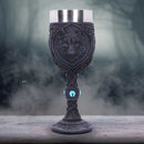 NEMESIS NOW NIGHT WOLF GOBLET 19.5CM 801269112585