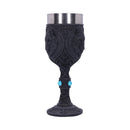 NEMESIS NOW NIGHT WOLF GOBLET 19.5CM 801269112585