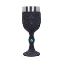 NEMESIS NOW NIGHT WOLF GOBLET 19.5CM 801269112585