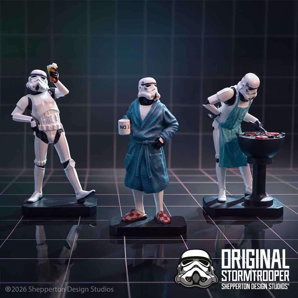 NEMESIS NOW - ORIGINAL STORMTROOPER - LIVING FOR THE WEEKEND 10.5CM 801269164614