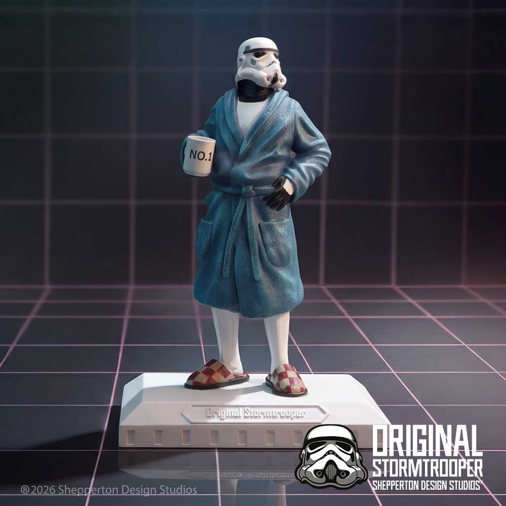 NEMESIS NOW - ORIGINAL STORMTROOPER - OFF DUTY 17.8CM 801269164942