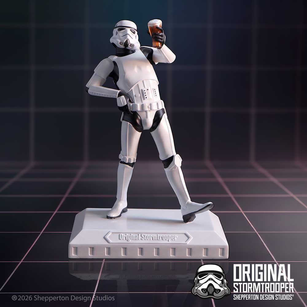 NEMESIS NOW - ORIGINAL STORMTROOPER - RAISE A GLASS 17.4CM 801269164935