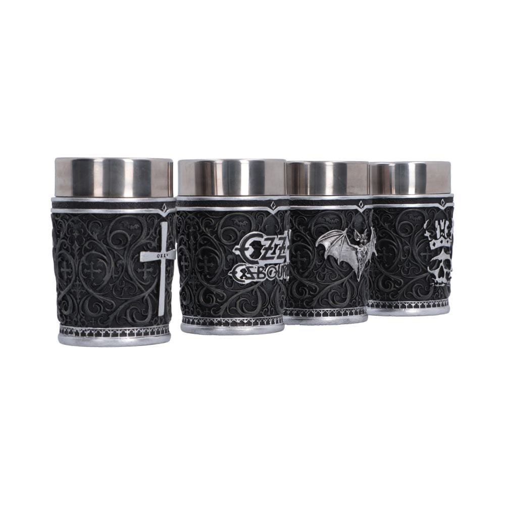 NEMESIS NOW - OZZY OSBOURNE - PRINCE OF DARKNESS SHOT GLASS SET 8.6CM 801269164683