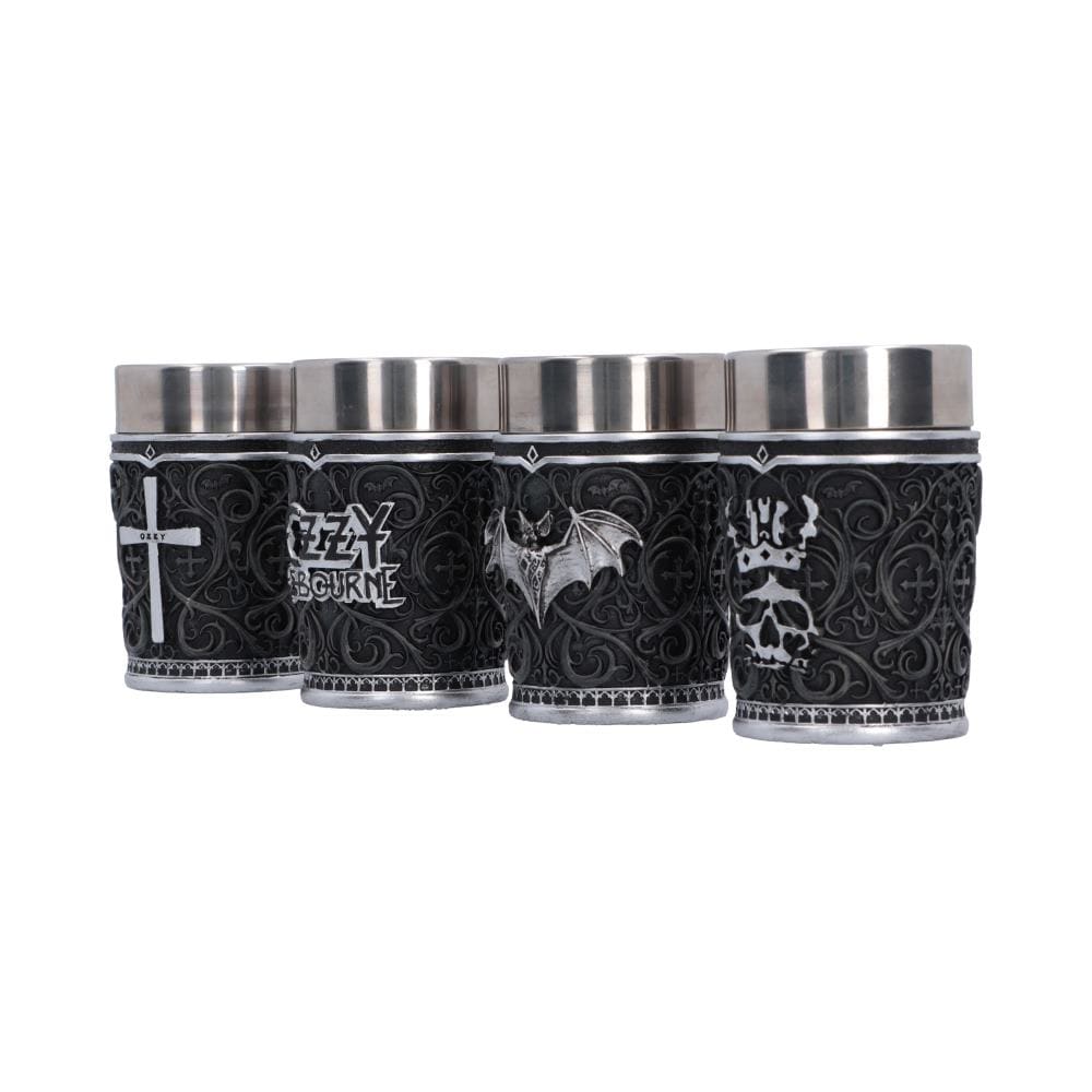 NEMESIS NOW - OZZY OSBOURNE - PRINCE OF DARKNESS SHOT GLASS SET 8.6CM 801269164683