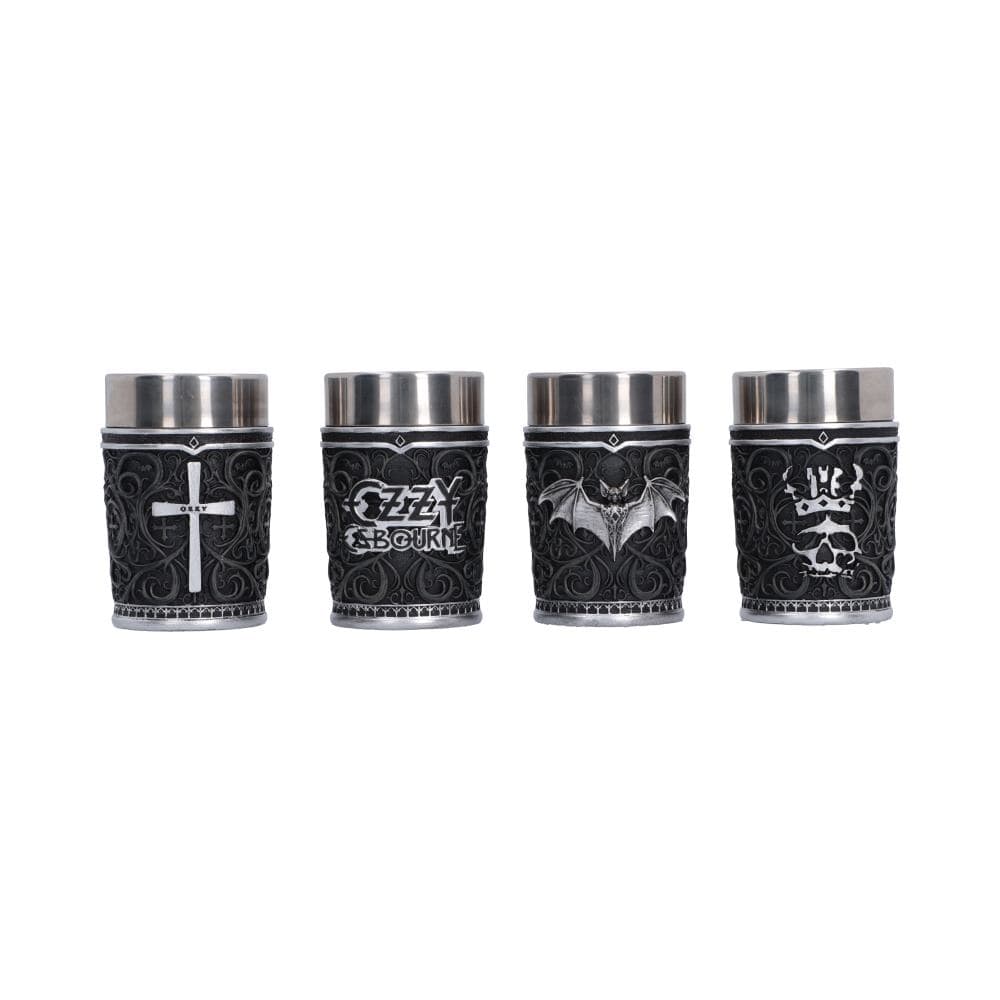 NEMESIS NOW - OZZY OSBOURNE - PRINCE OF DARKNESS SHOT GLASS SET 8.6CM 801269164683