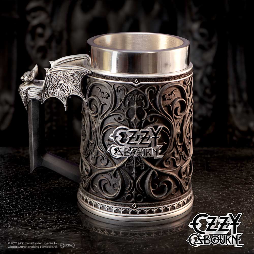 NEMESIS NOW - OZZY OSBOURNE - PRINCE OF DARKNESS TANKARD 15.6CM 801269164669