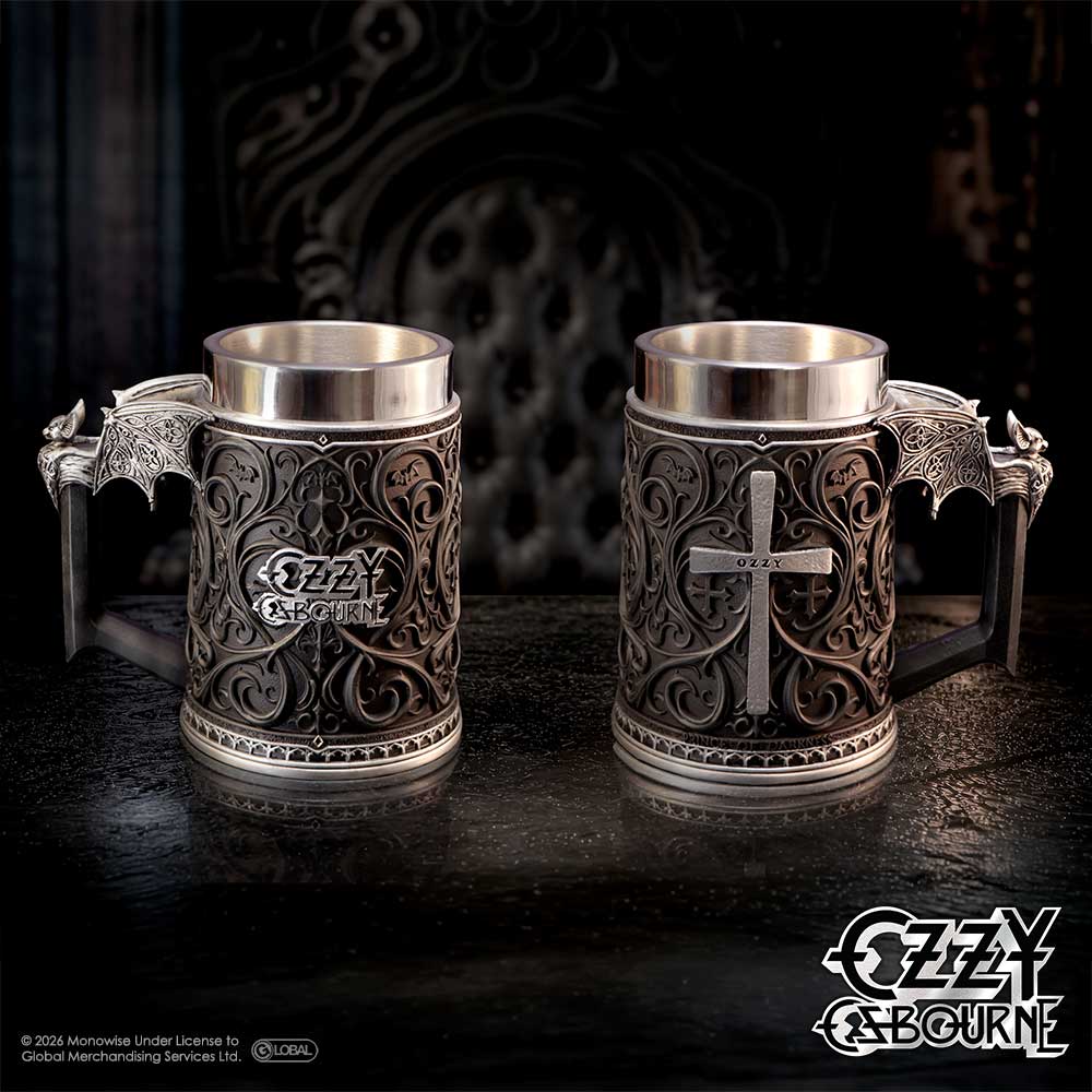 NEMESIS NOW - OZZY OSBOURNE - PRINCE OF DARKNESS TANKARD 15.6CM 801269164669