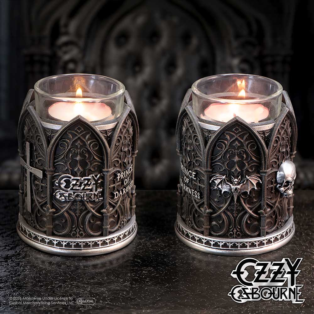 NEMESIS NOW - OZZY OSBOURNE - PRINCE OF DARKNESS TEA LIGHT HOLDER 9,2CM 801269164706