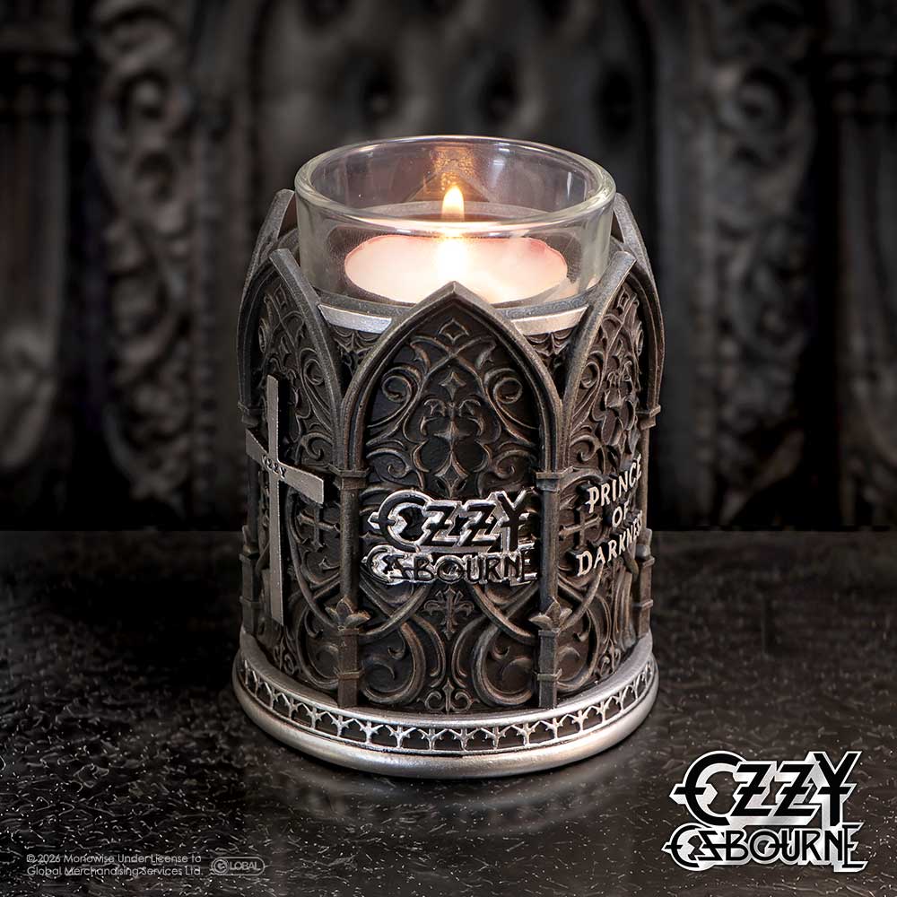 NEMESIS NOW - OZZY OSBOURNE - PRINCE OF DARKNESS TEA LIGHT HOLDER 9,2CM 801269164706
