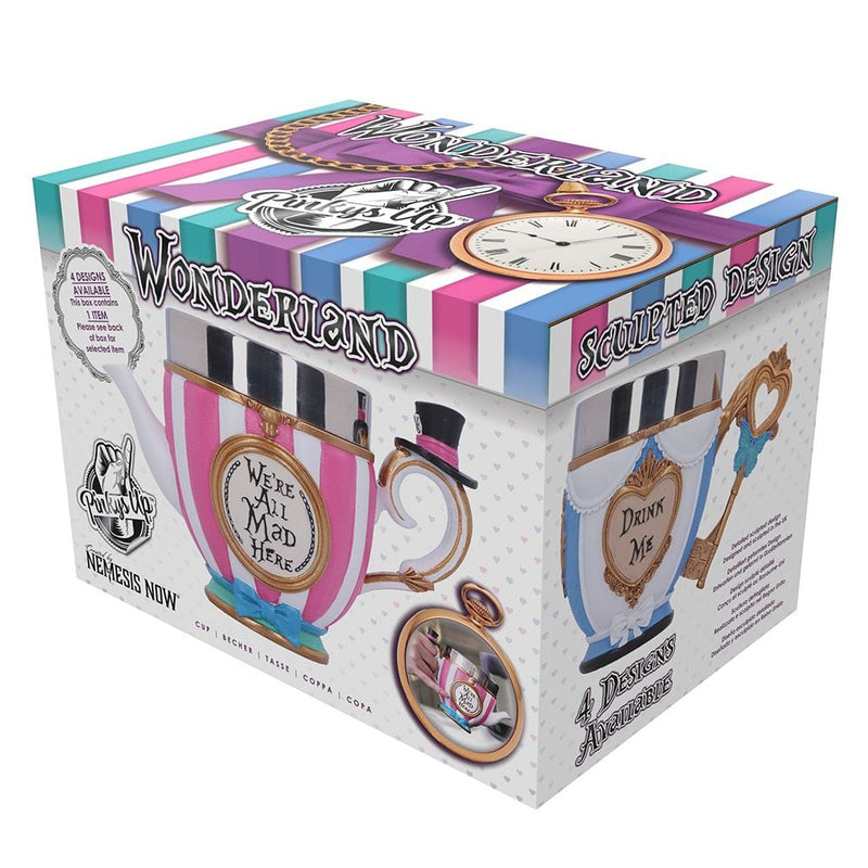 NEMESIS NOW Pinkys up Alice mug 801269148928