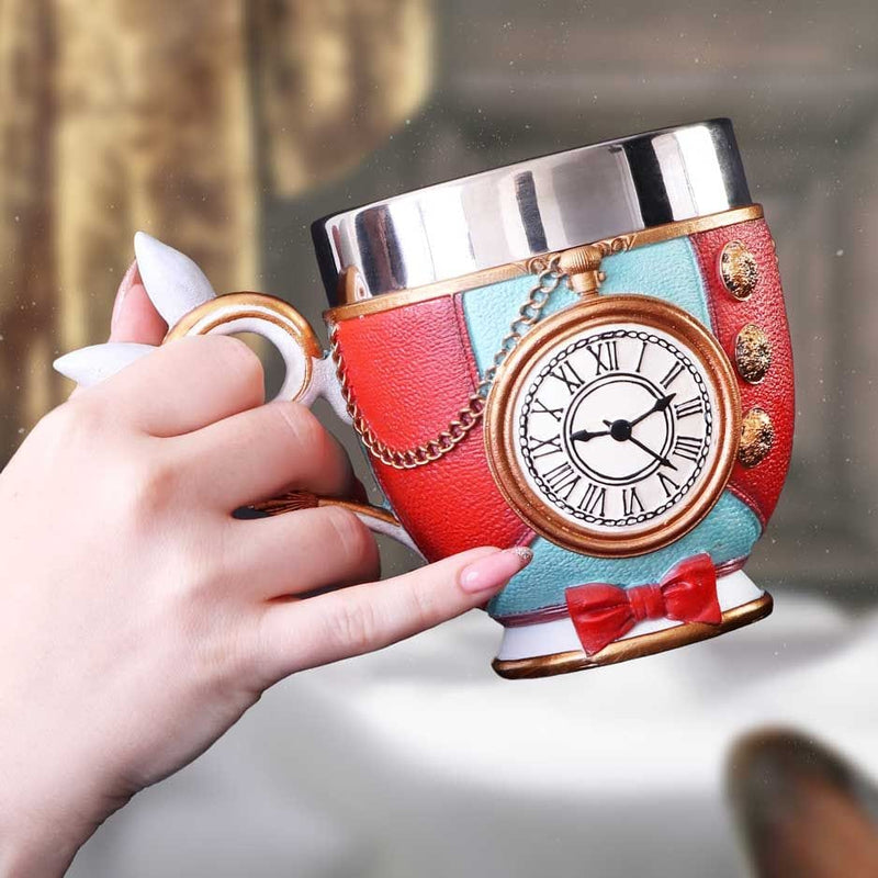 NEMESIS NOW Pinkys up rabbit mug 801269148935