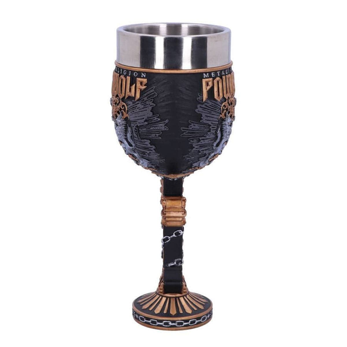 NEMESIS NOW POWERWOLF METAL IS RELIGION GOBLET 22,5CM 801269140182