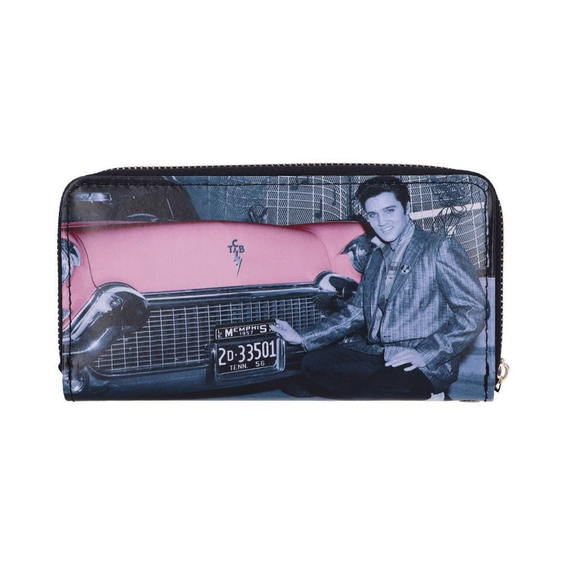 NEMESIS NOW PURSE - ELVIS - CADILAC 19CM 801269141158