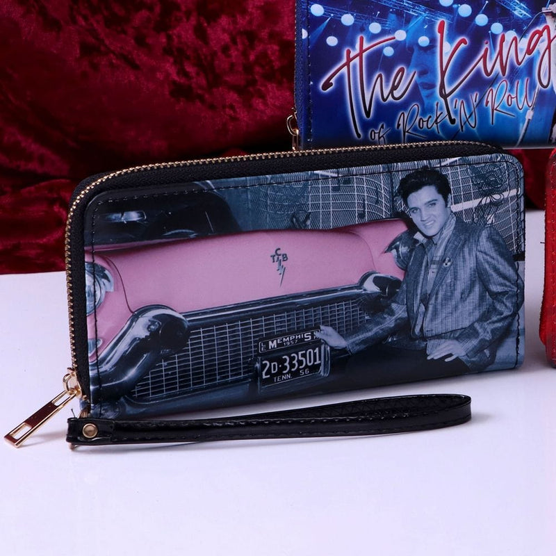 NEMESIS NOW PURSE - ELVIS - CADILAC 19CM 801269141158