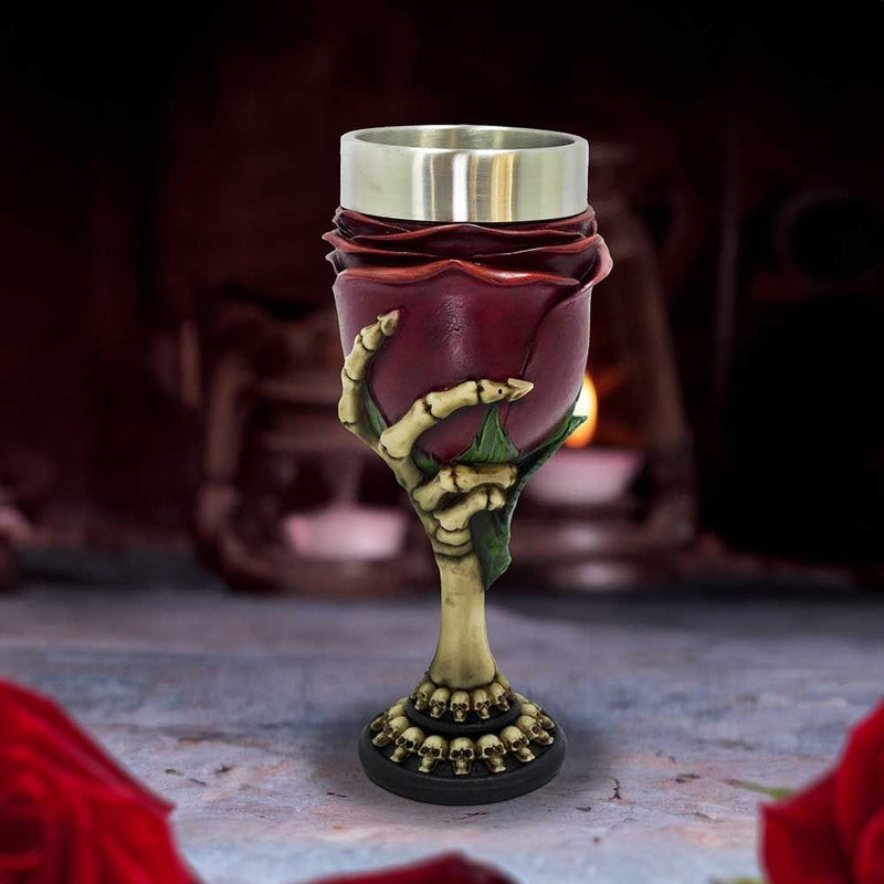 NEMESIS NOW Rose to the occasion goblet 801269154165