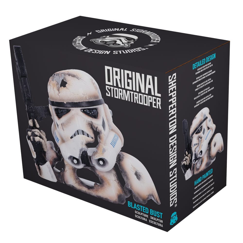NEMESIS NOW STORMTROOPER BLASTED BUST 23.5CM 801269151614