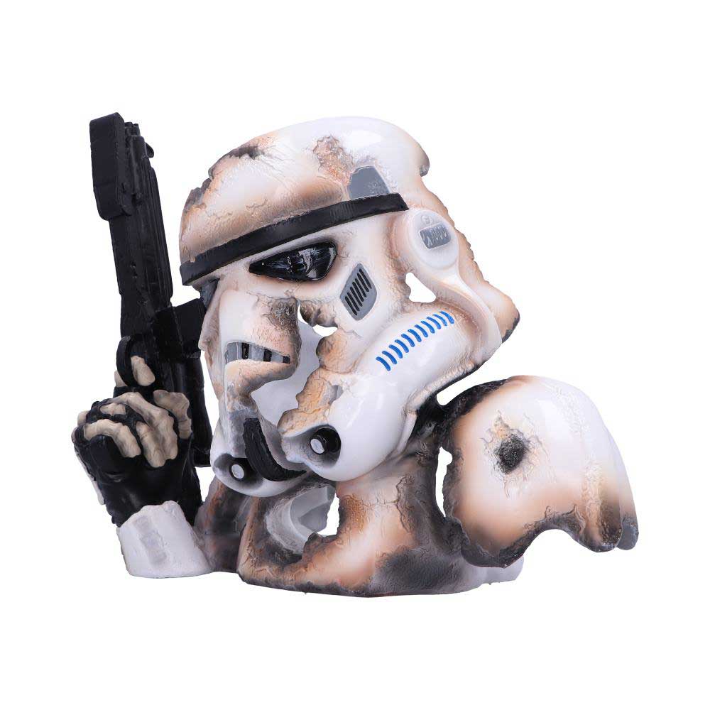 NEMESIS NOW STORMTROOPER BLASTED BUST 23.5CM 801269151614