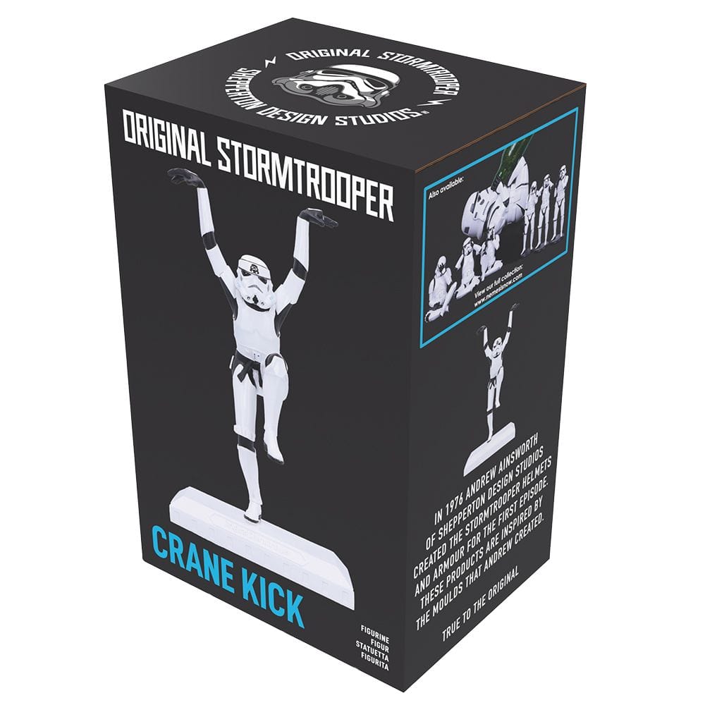 NEMESIS NOW STORMTROOPER CRANE KICK 20.5CM 801269150693
