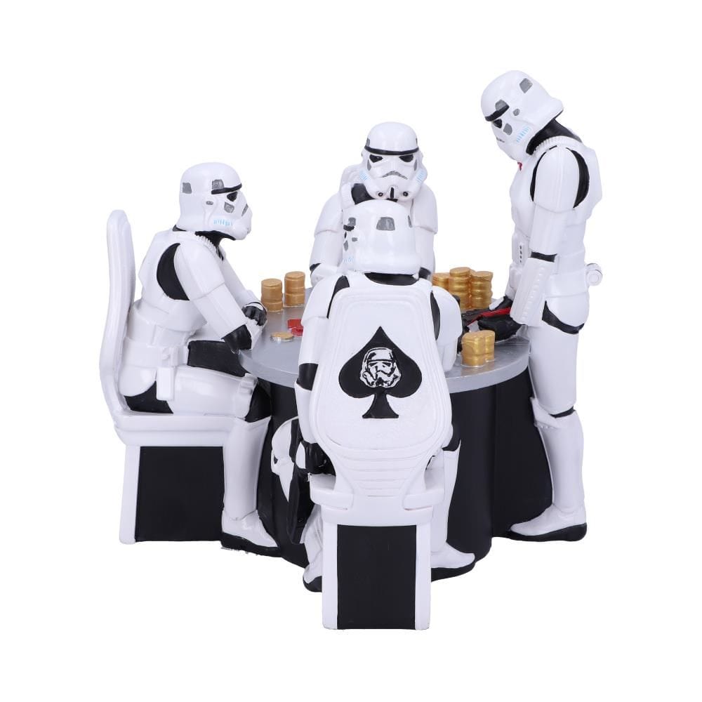 NEMESIS NOW STORMTROOPER POKER FACE 18.3CM 801269141783