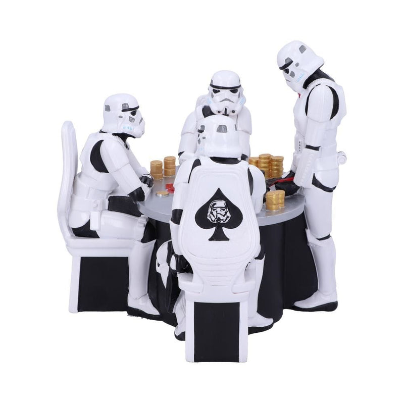 NEMESIS NOW STORMTROOPER POKER FACE 18.3CM 801269141783