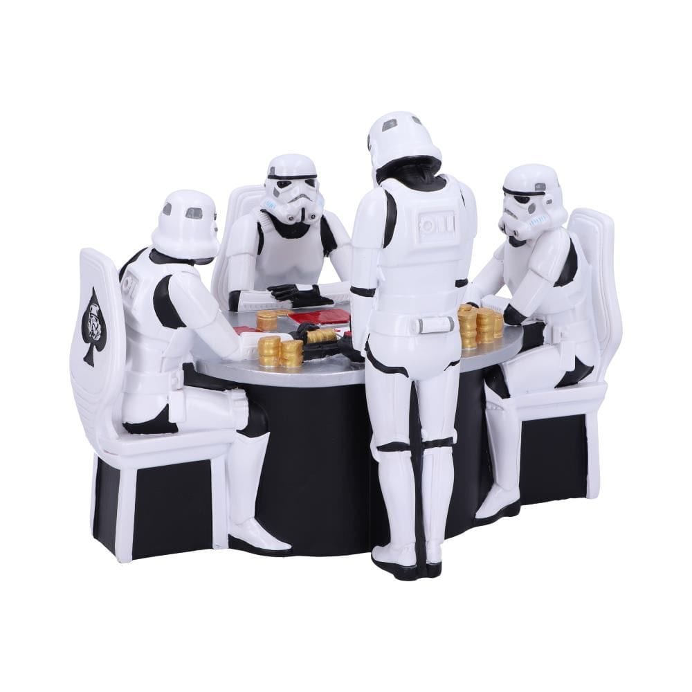NEMESIS NOW STORMTROOPER POKER FACE 18.3CM 801269141783
