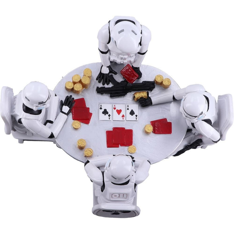 NEMESIS NOW STORMTROOPER POKER FACE 18.3CM 801269141783