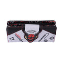 NEMESIS NOW STRANGER THINGS HELLFIRE CLUB EMBOSSED PURSE 18.5CM 801269159030