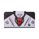 NEMESIS NOW STRANGER THINGS HELLFIRE CLUB EMBOSSED PURSE 18.5CM 801269159030