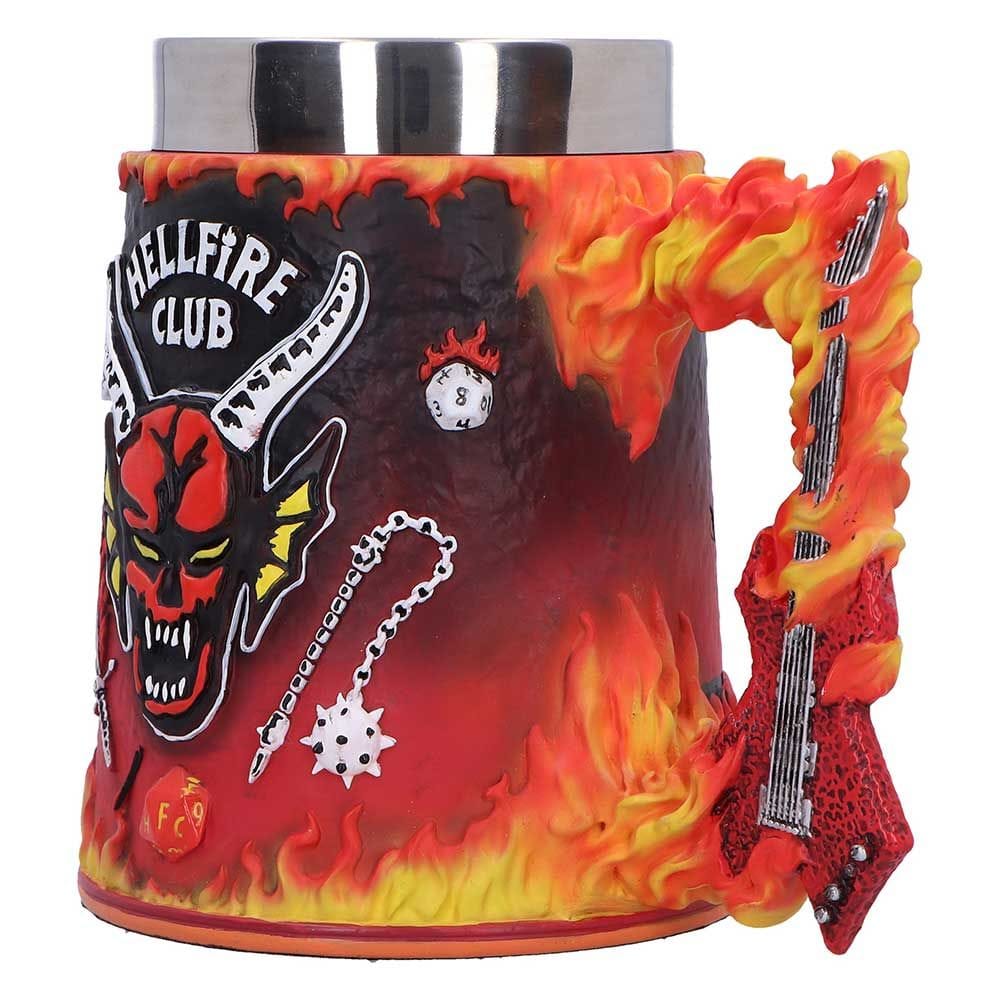 NEMESIS NOW STRANGER THINGS HELLFIRE CLUB TANKARD 17CM 801269160753