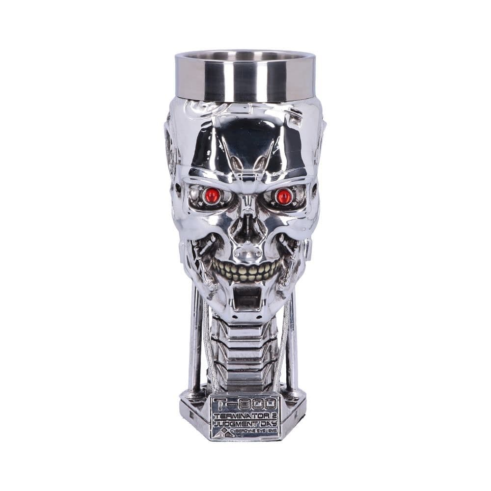 NEMESIS NOW Terminator 2 head goblet 801269098971