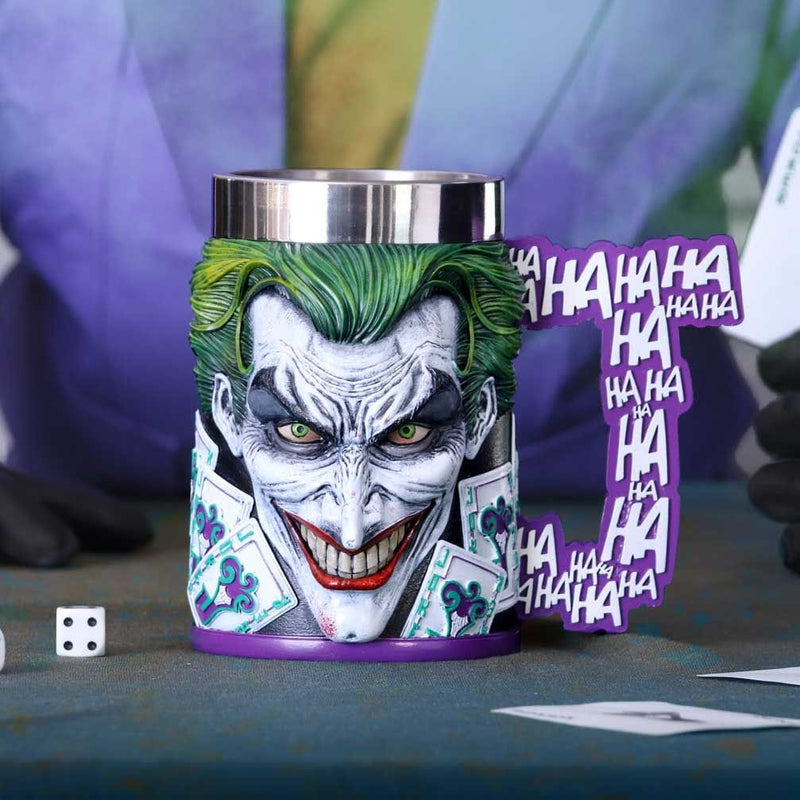 NEMESIS NOW THE JOKER TANKARD 15.5CM 600ML 801269146870