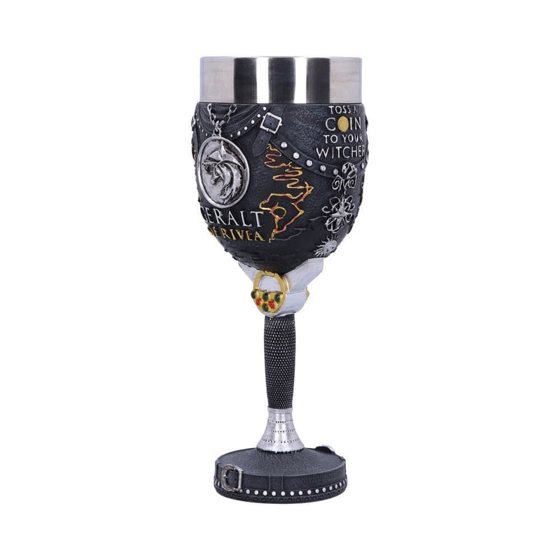 NEMESIS NOW THE WITCHER GERALT OF RIVIA GOBLET 19,5CM 801269146962