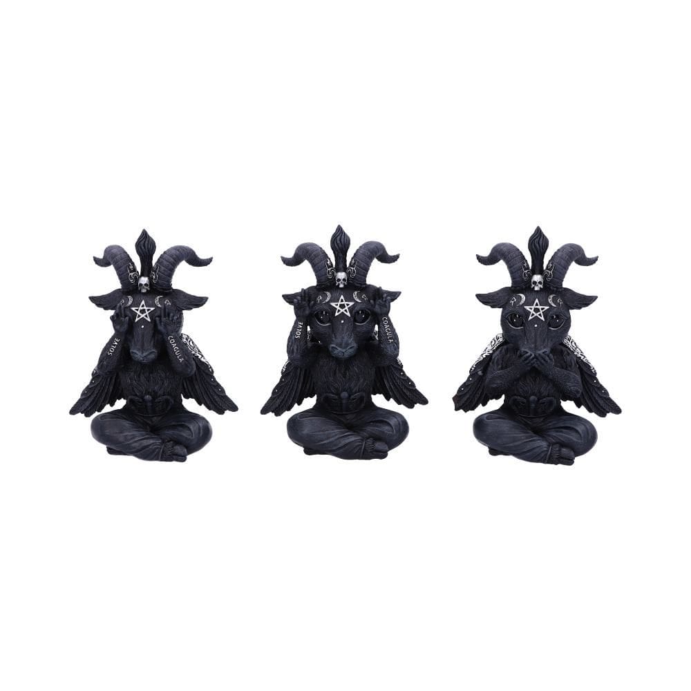 NEMESIS NOW THREE WISE BAPHOBOO 13.4CM 801269145828