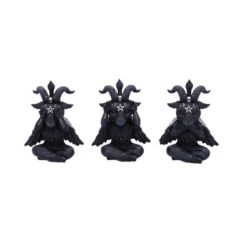 NEMESIS NOW THREE WISE BAPHOBOO 13.4CM 801269145828