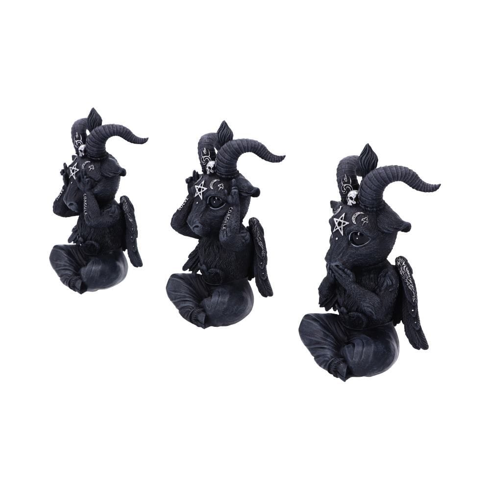 NEMESIS NOW THREE WISE BAPHOBOO 13.4CM 801269145828